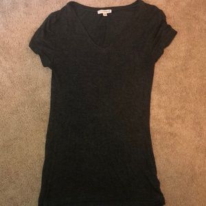 Charcoal Gray Short Sleeve Tee